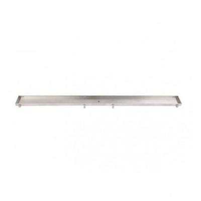 Multifunctioneel geborsteld RVS rooster 7 x 140 cm