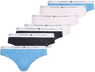 Tommy Hilfiger 7-pak meisjes slips - Katoenen meisjes merk onderbroeken