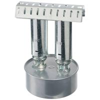 Kasverwarmer met 2 branders 4.5l tot 5 m2 - thumbnail