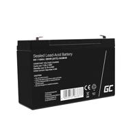 Green Cell AGM40 UPS-accu Sealed Lead Acid (VRLA) 6 V 15 Ah - thumbnail