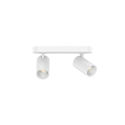 Lyora Led opbouwspotTevo dubbel - wit - 2700K - 107117