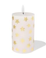 HEMA Led stompkaars 7.5x12x7.5cm ster wit - thumbnail