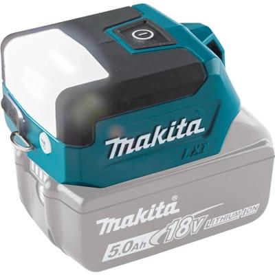 Makita DML817 Accu Zaklamp blok met USB 14,4 - 18V - thumbnail