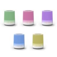 Soundmaster UR230WE wekkerradio natuurlijke geluiden kleurwisselend LED-nachtlampje wake-up light leeslamp dimbaar gangreserve - thumbnail