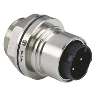 Bulgin PXM6012/03S/CR Ronde connector Bus, inbouw Totaal aantal polen: 2 + PE Serie (ronde connectoren): Buccaneer 6000 1 stuk(s)