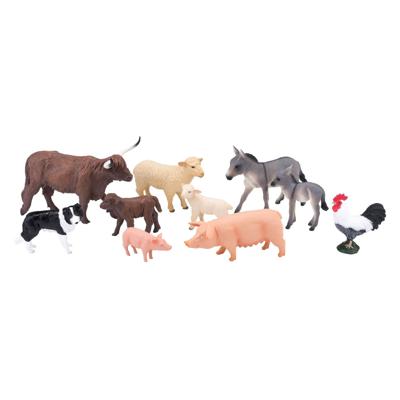Mojo farmland boerderijdieren start speelset, 10dlg. - 380030 Mojo farmland boerderijdieren start speelset, 10dlg. - 380030