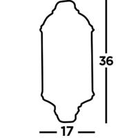 Searchlight Witte muurlampClass - 280WH - thumbnail