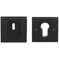 Formani Basics BSQVEIL-KT veiligheidscilinderrozet massief kerntrekbeveiliging SKG*** - mat zwart - thumbnail