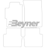 Velours Automatten passend voor Honda Accord 1998-2000 4-deli HL1241354 - thumbnail