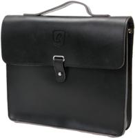 BRAVE CLASSIC tas frame bag leather black - thumbnail