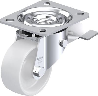 Blickle L-PO 75G-ST Zwenkwiel met rem Wieldiameter: 75 mm Draagvermogen (max.): 200 kg 1 stuk(s)