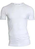 Garage Bodyfit T-shirt R-neck Basic T-shirts White - thumbnail