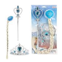 Ice Princess Verkleedset Accessoires 3-delig - thumbnail