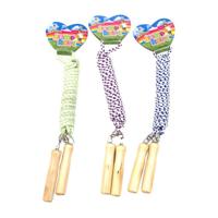 Lobbes Springtouw houten handvat - thumbnail