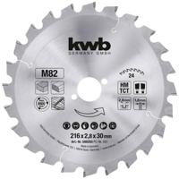 kwb 588255 Cirkelzaagblad 216 x 30 mm 1 stuk(s) - thumbnail