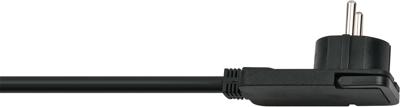 Stekkerdoos Comfort-Line 6-Wegs 2.00 m Zwart - Geaard Stekkerdoos Comfort-Line 6-Wegs 2.00 m Zwart - Geaard