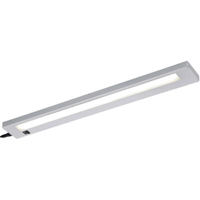 LED Keukenkast Verlichting - Trion Alyna - 7W - Koppelbaar - Warm Wit 3000K - Rechthoek - Mat Titaan