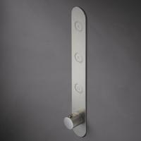 Douchethermostaat Hotbath Cobber Inbouw 3 Pushbuttons Geborsteld Messing PVD (excl. inbouwdeel) - thumbnail
