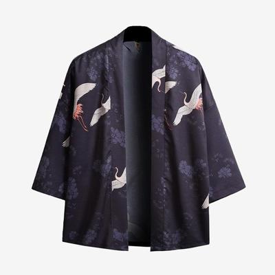 Kimono gewaad kleren voor Unisex retro partij plus grootte losse grootte: 5XL (als show)