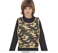 Camouflage Vest Kinderen - thumbnail