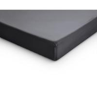 Primaviera Deluxe Topper Satijn Hoeslaken Antraciet 90 x 200 cm - thumbnail