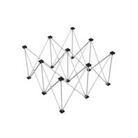 Power Dynamics Spider Deck750 riser 100 x 100 x 60cm - Alu - thumbnail