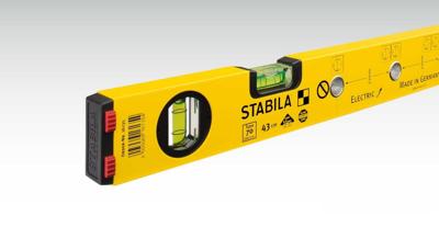 STABILA Type 70 electric waterpas elektricien 43cm - 16135 STABILA Type 70 electric waterpas elektricien 43cm - 16135