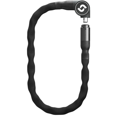 Kettingslot Serea Bold - 100 cm - zwart - ART2 keurmerk