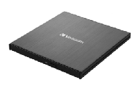 Verbatim External Ultra HD 4K Externe Blu-ray brander 4K-video-ondersteuning Retail USB-C 3.2 Gen 1 Zwart - thumbnail