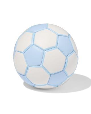 HEMA Voetbal maat 2 15cm wit-blauw