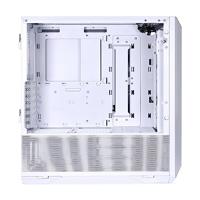 Lian Li LANCOOL II Mesh C RGB Snow Edition Midi-tower PC-behuizing, Gaming-behuizing Wit 3 voorgeïnstalleerde LED-ventilators, Zijvenster, Stoffilter - thumbnail