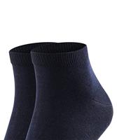 FALKE 2-paar Happy heren sneaker/quarter sokken - Katoenen enkelsokken mannen - thumbnail