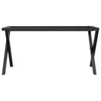 Salontafelpoten X-frame 90x30x43 cm gietijzer - thumbnail
