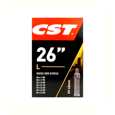 Cst binnenband 26 x 1.75-1.90-2.30 (40/62-559) 48 mm dv
