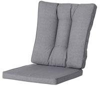 Wicker dining set outdoor Oxford grey 95 cm x 46 cm Madison - Madison - thumbnail