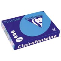 Clairefontaine Trophée Intens, gekleurd papier, A4, 120 g, 250 vel, koningsblauw - thumbnail