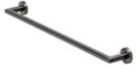 Geesa Nemox Handdoekhouder 60 cm Brushed Black Metal - thumbnail