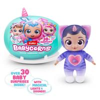 Zuru Babycorn Rainbocorn Pluche Knuffel + Licht en Geluid - thumbnail