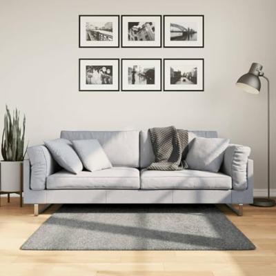 VidaXL Vloerkleed pamplona shaggy hoogpolig modern 120x120 cm groen