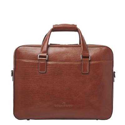 Castelijn & Beerens Gaucho Ted Laptop Bag 15.6''-Cognac