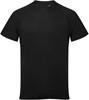 TriDry TR011 Men´s Panelled Tech Tee - Black - S