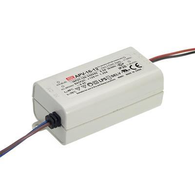 Mean Well APV-16-5 LED-Trafo Konstantspannung 13W 0-2.6A 5 V/DC not dimmbar, Überlastschutz 1 pc(s)