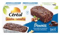 Brownies chocolade & hazeln gluten- lactosevrij 150 Gram - thumbnail