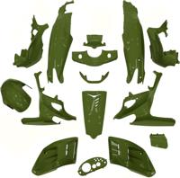 Edge plaatset runner 15 delig districtgroen - thumbnail