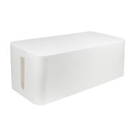 LogiLink LogiLink Kabelbox - Kabelmanagement-Box - weiß KAB0063 Kabelbehuizing 133.5 x 407 x 157 Kunststof Wit 1 stuk(s) - thumbnail
