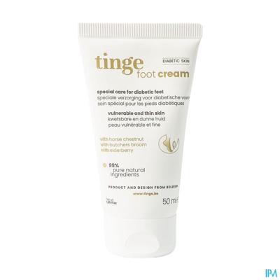 Tinge Foot Cream Diabetic Skin Crème 50ml Tinge Foot Cream Diabetic Skin Crème 50ml