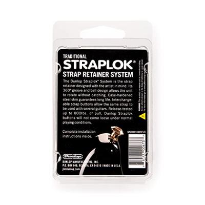 Dunlop SLS1501 straplocks nikkel - thumbnail