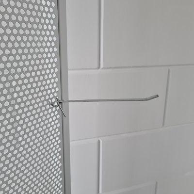 Boardhaak enkel 200 mm 3.4mm breed 15mm