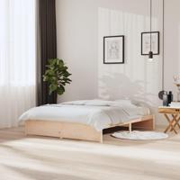 Bedframe massief hout 150x200 cm - thumbnail