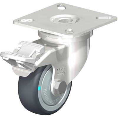 Blickle LPXA-TPA 50KFD-FI Zwenkwiel met rem Wieldiameter: 50 mm Draagvermogen (max.): 50 kg 1 stuk(s)